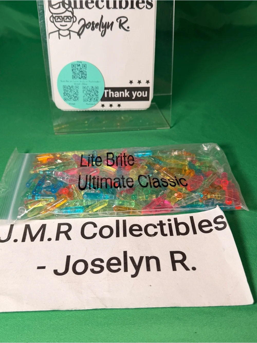 60+ Lite Brite Ultimate Classic Replacement Pegs • Pastel Plastic Lot